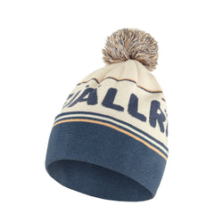 Fjallraven Pom Hat Chalk White / Indigo Blue - Parasol Store