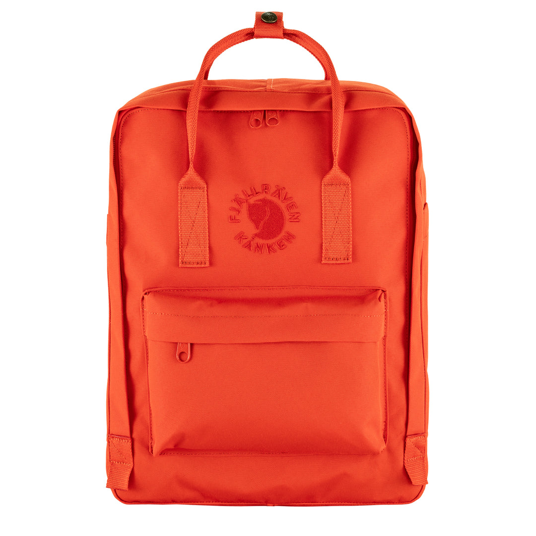 Fjallraven Re-Kanken Classic Backpack Flame Orange - Parasol Store