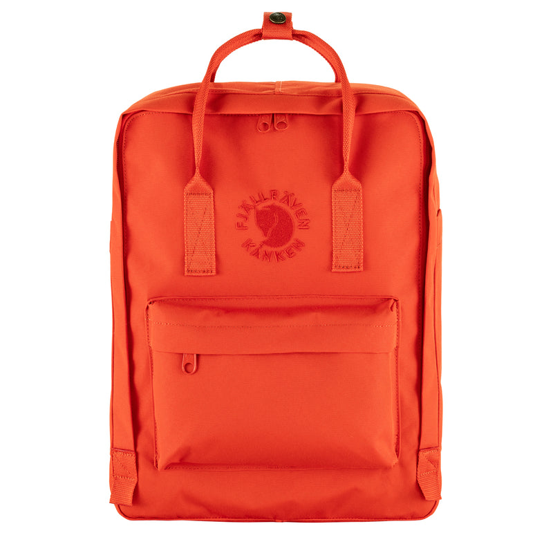 Fjallraven Re-Kanken Classic Backpack Flame Orange - Parasol Store