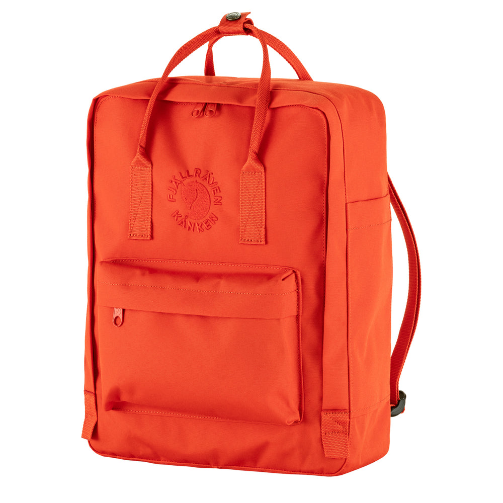 Fjallraven Re-Kanken Classic Backpack Flame Orange - Parasol Store