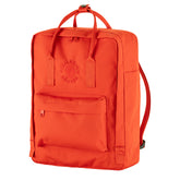 Fjallraven Re-Kanken Classic Backpack Flame Orange - Parasol Store