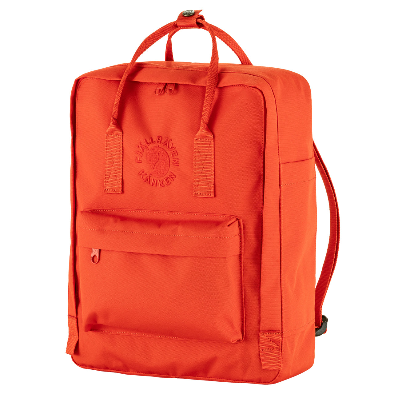 Fjallraven Re-Kanken Classic Backpack Flame Orange - Parasol Store
