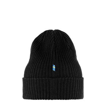 Fjallraven  Rib Hat Black - Parasol Store