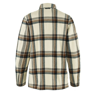 Fjallraven Singi Flannel Overshirt Chalk White / Dark Navy - Parasol Store