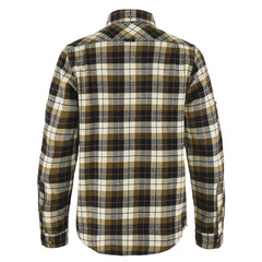 Fjallraven Singi Heavy Flannel Shirt Chalk White / Dark Navy - Parasol Store