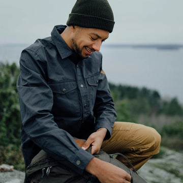 Fjallraven Singi Overshirt Dark Olive - Parasol Store