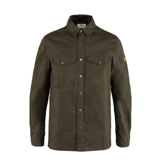 Fjallraven Singi Overshirt Dark Olive - Parasol Store