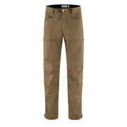 Fjallraven Singi X-Trousers Regular Wood Brown - Parasol Store