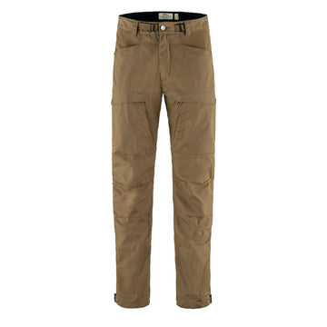 Fjallraven Singi X-Trousers Regular Wood Brown - Parasol Store