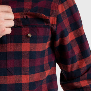 Fjallraven Skog Shirt Fossil / Dark Navy - Parasol Store