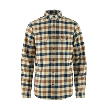 Fjallraven Skog Shirt Fossil / Dark Navy - Parasol Store