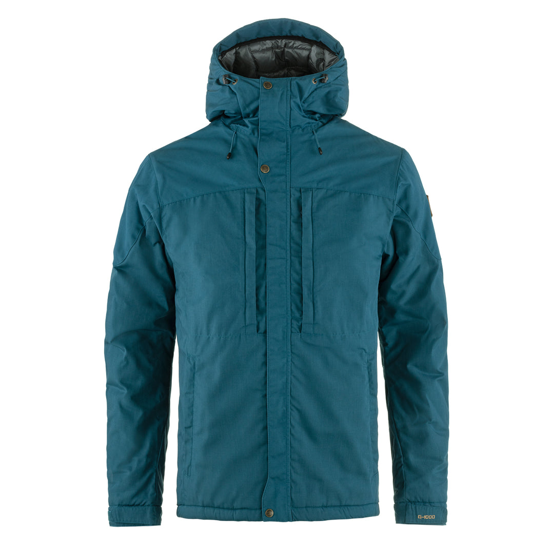 Fjallraven Skogso Padded Jacket Deep Sea - Parasol Store