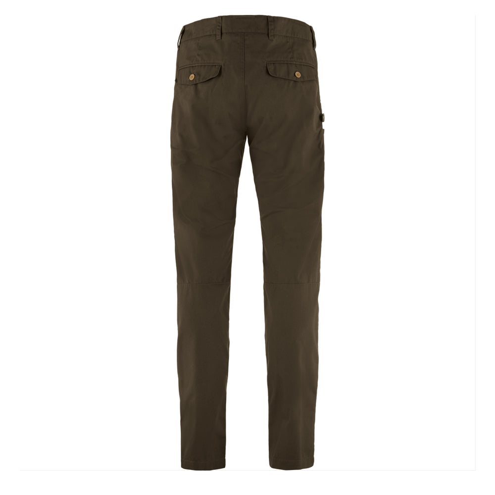 Fjallraven Sormland Tapered Trousers Dark Olive - Parasol Store