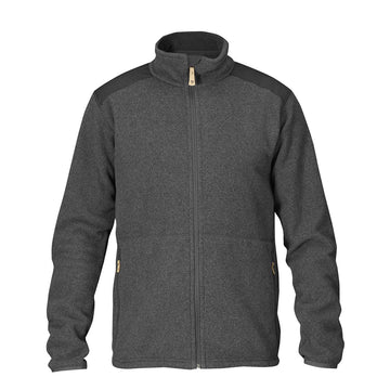 Fjallraven Sten Fleece Dark Grey - Parasol Store