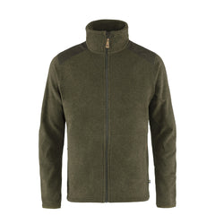 Fjallraven Sten Fleece Dark Olive - Parasol Store
