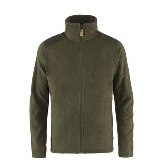 Fjallraven Sten Fleece Dark Olive - Parasol Store