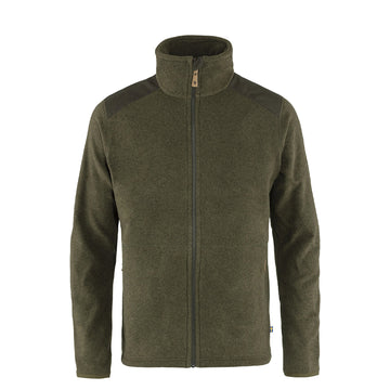 Fjallraven Sten Fleece Dark Olive - Parasol Store