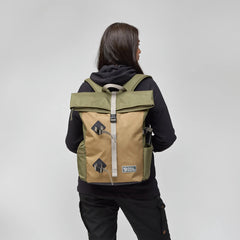 Fjallraven Vardag Foldsack 25 Green / Clay - Parasol Store