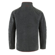Fjallraven Vardag Pile Fleece Dark Grey / Maroon - Parasol Store