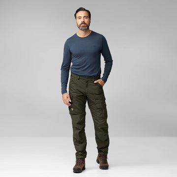 Fjallraven Vidda Pro Long Leg Trousers Dark Grey / Black