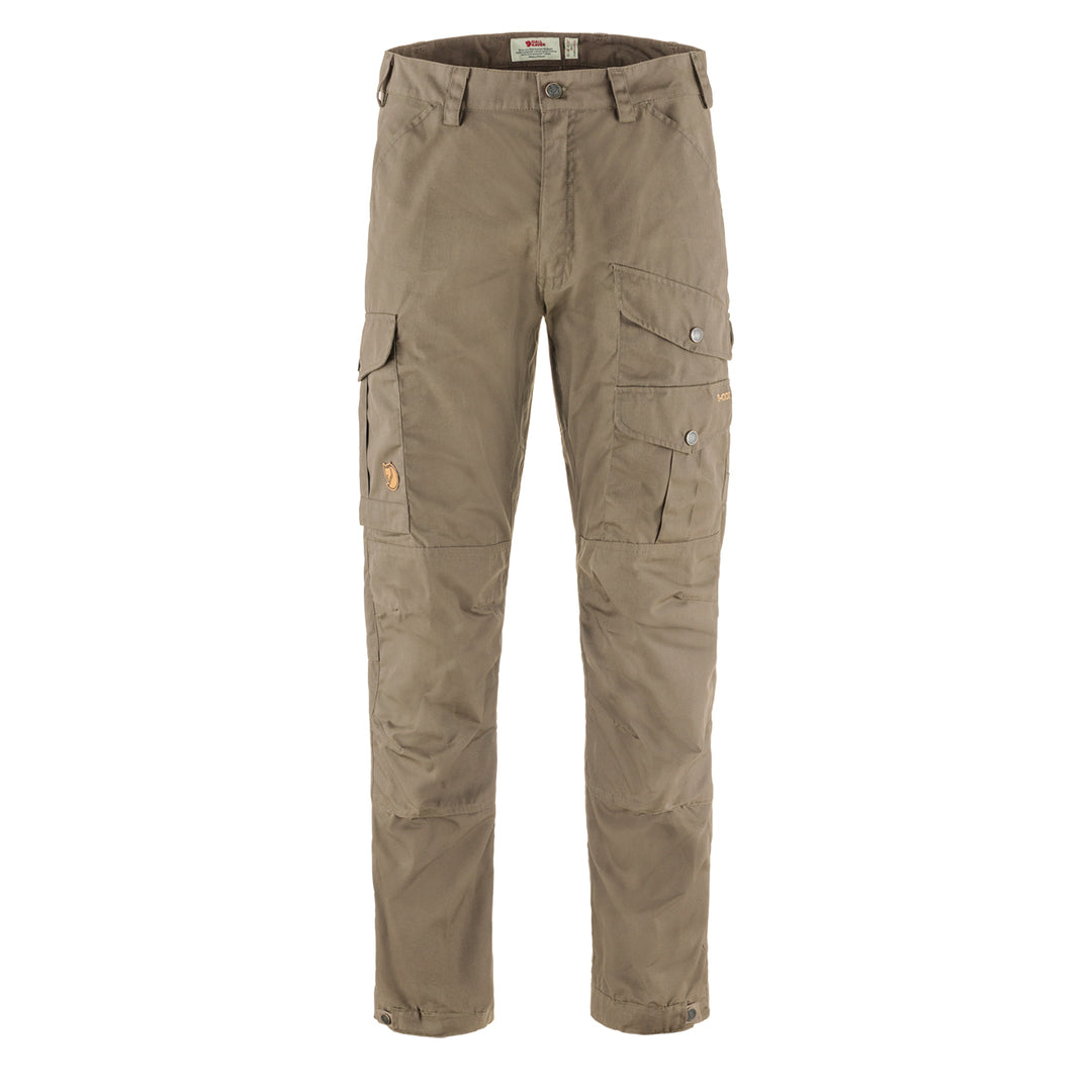 Fjallraven Vidda Pro Reg Leg Trousers Suede Brown - Parasol Store