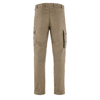 Fjallraven Vidda Pro Reg Leg Trousers Suede Brown - Parasol Store