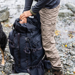 Fjallraven Vidda Pro Trousers Reg Leg Dark Grey / Black - Parasol Store