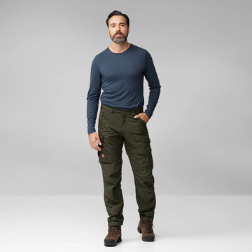 Fjallraven Vidda Pro Trousers Regular Dark Olive-Black - Parasol Store