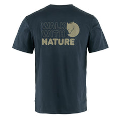 Fjallraven Walk With Nature T-Shirt Dark Navy - Parasol Store
