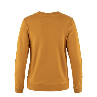 Fjallraven Womens 1960 Logo Badge Sweater Acorn - Parasol Store