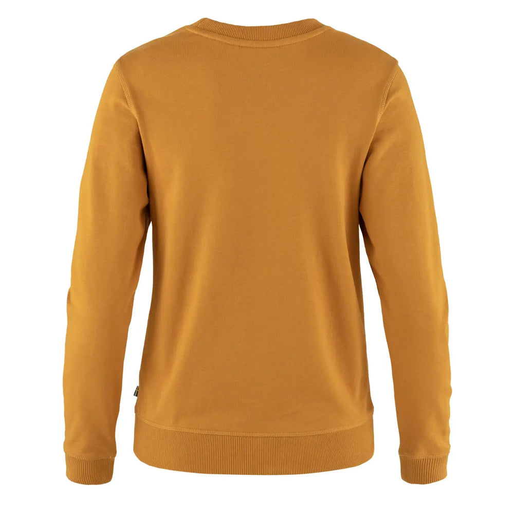 Fjallraven Womens 1960 Logo Badge Sweater Acorn - Parasol Store