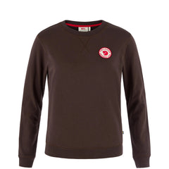 Fjallraven Womens 1960 Logo Badge Sweater Black Oak