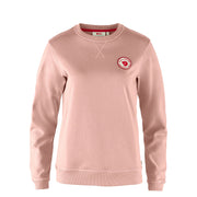 Fjallraven Womens 1960 Logo Badge Sweater Chalk Rose - Parasol Store