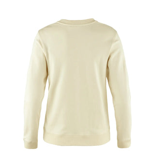 Fjallraven Womens 1960 Logo Badge Sweater Chalk White - Parasol Store