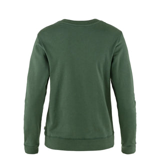 Fjallraven Womens 1960 Logo Badge Sweater Deep Patina - Parasol Store