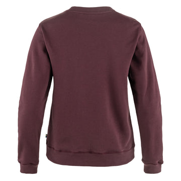 Fjallraven Womens 1960 Logo Badge Sweater Port - Parasol Store