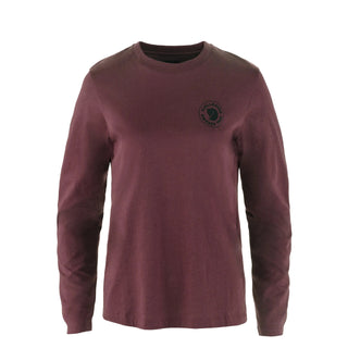 Fjallraven Womens 1960 Logo T-Shirt LS Port - Parasol Store