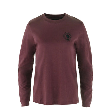 Fjallraven Womens 1960 Logo T-Shirt LS Port - Parasol Store