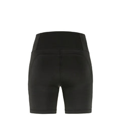 Fjallraven Womens Abisko 6 Inch Shorts Tights Black - Parasol Store