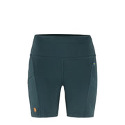 Fjallraven Womens Abisko 6 Inch Shorts Tights Mountain Blue