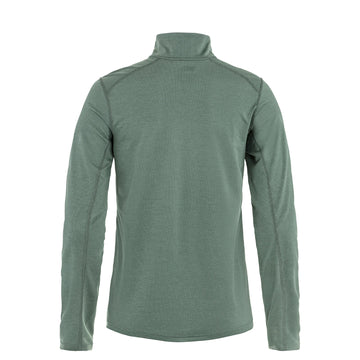 Fjallraven Womens Abisko Day Hike Half Zip Patina Green