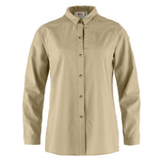 Fjallraven Womens Abisko Hike Shirt Fossil - Parasol Store