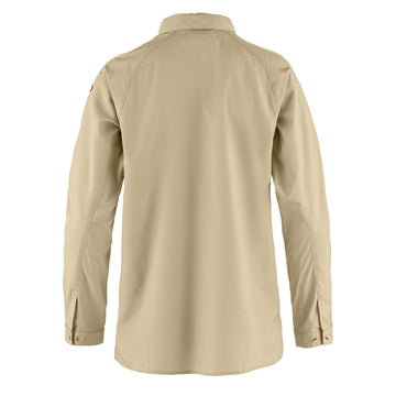 Fjallraven Womens Abisko Hike Shirt Fossil - Parasol Store