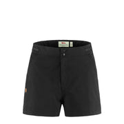Fjallraven Womens Abisko Hike Shorts Black - Parasol Store