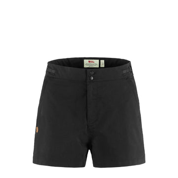 Fjallraven Womens Abisko Hike Shorts Black - Parasol Store