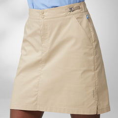 Fjallraven Womens Abisko Hike Skort Fossil - Parasol Store