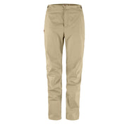 Fjallraven Womens Abisko Hike Trousers Reg Leg Fossil - Parasol Store
