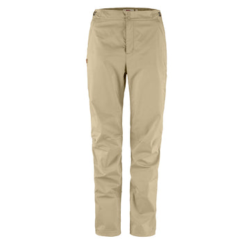 Fjallraven Womens Abisko Hike Trousers Reg Leg Fossil - Parasol Store