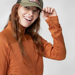 Fjallraven Womens Abisko Lite Fleece Jacket Black - Parasol Store
