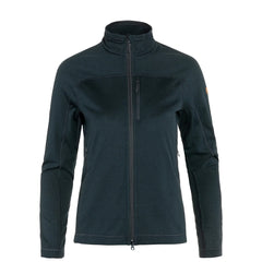 Fjallraven Womens Abisko Lite Fleece Jacket Dark Navy - Parasol Store